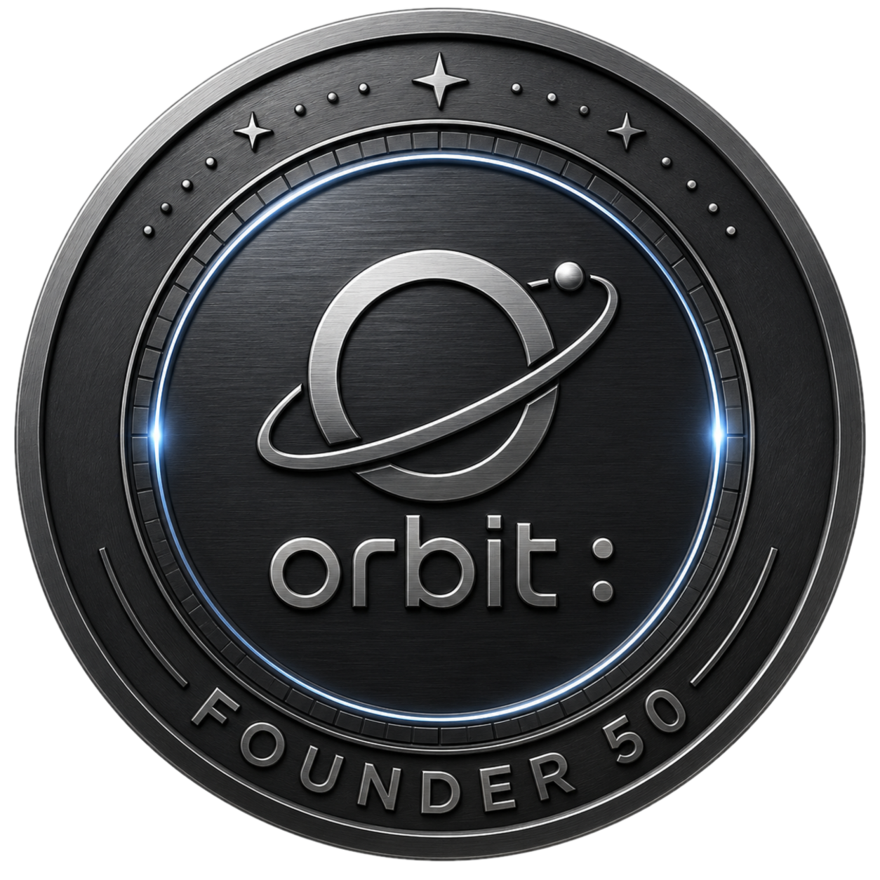 Founder 50 program badge